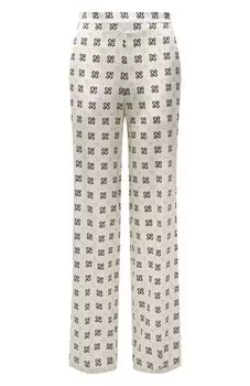 Шелковые брюки AND the brand