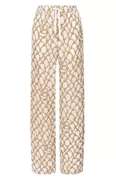 Шелковые брюки Burberry