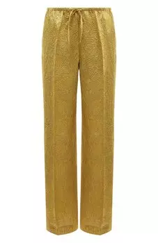 Шелковые брюки Dries Van Noten