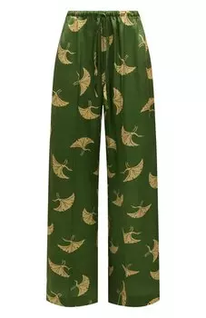 Шелковые брюки Dries Van Noten