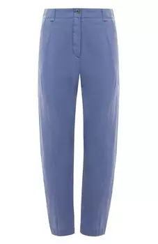 Шелковые брюки Emporio Armani