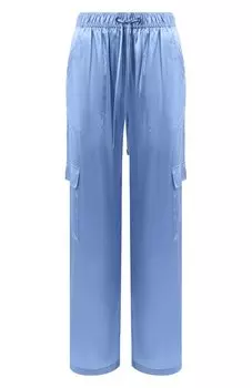 Шелковые брюки-карго Max&Moi