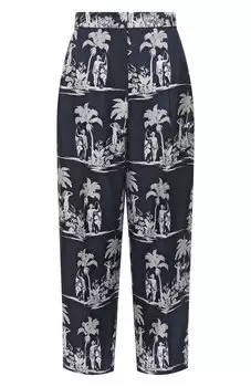 Шелковые брюки Max Mara Studio