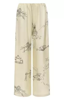 Шелковые брюки Nanushka