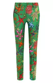 Шелковые брюки Versace