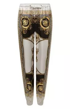 Шелковые джоггеры Versace