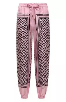 Шелковые джоггеры Versace