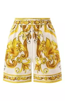 Шелковые шорты Dolce & Gabbana