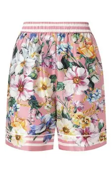 Шелковые шорты Dolce & Gabbana