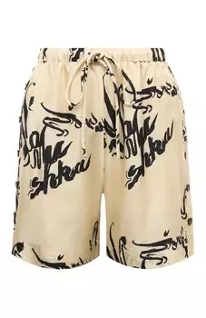 Шелковые шорты Nanushka