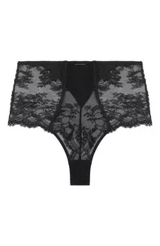 Шелковые трусы-слипы с завышенной талией C.alla