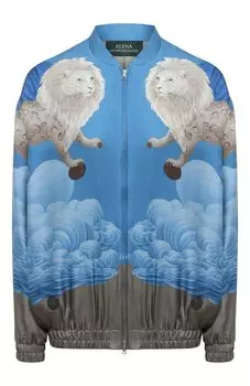 Шелковый бомбер Akhmadullina