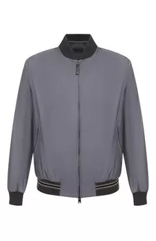 Шелковый бомбер Brioni