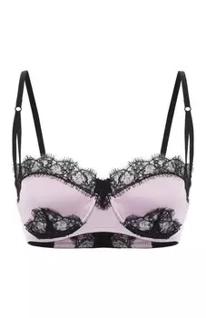 Шелковый бюстгальтер-балконет Kiki De Montparnasse