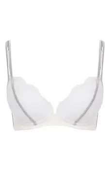 Шелковый бюстгальтер с чашкой пуш-ап C.alla