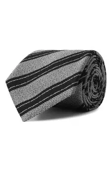 Шелковый галстук Emporio Armani