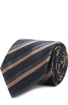 Шелковый галстук в полоску Brioni