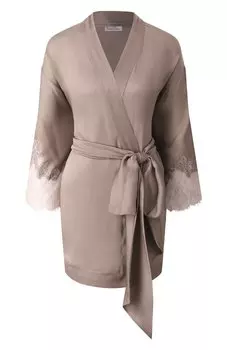 Шелковый халат Carine Gilson