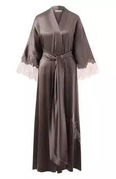 Шелковый халат Carine Gilson