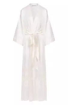 Шелковый халат Carine Gilson
