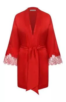 Шелковый халат Carine Gilson