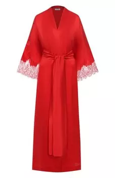 Шелковый халат Carine Gilson