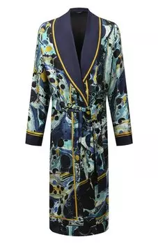 Шелковый халат Dolce & Gabbana