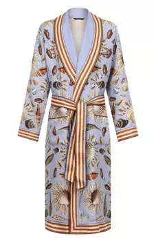 Шелковый халат Dolce & Gabbana