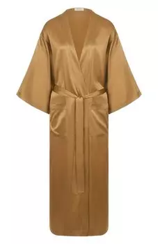 Шелковый халат EDOMO