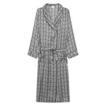 Шелковый халат Loretta Caponi