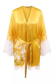 Шелковый халат Marjolaine