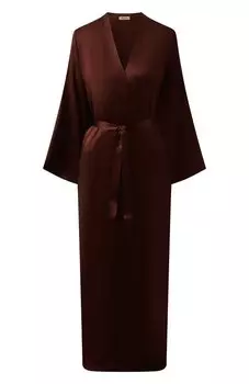 Шелковый халат Marjolaine