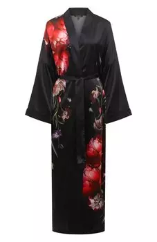 Шелковый халат YANINA