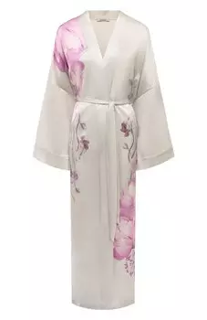 Шелковый халат YANINA