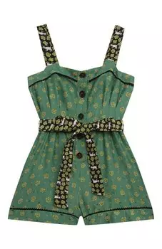 Шелковый комбинезон Ulyana Sergeenko