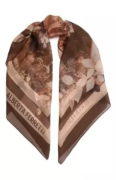 Шелковый платок Alberta Ferretti