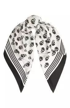 Шелковый платок Alexander McQueen