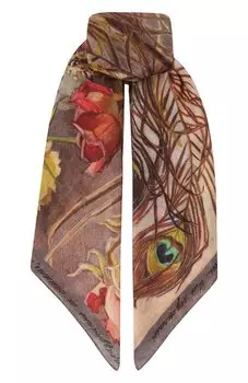Шелковый платок Брабантские кружева Gourji