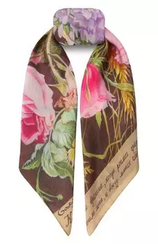 Шелковый платок Букет Gourji