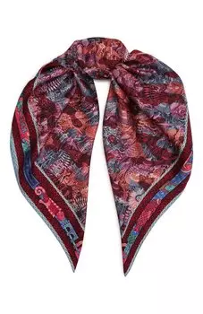 Шелковый платок Camouflage KIRILL OVCHINNIKOV