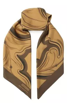 Шелковый платок Хохлома х Алена Ахмадуллина