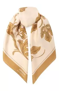 Шелковый платок Хохлома х Алена Ахмадуллина