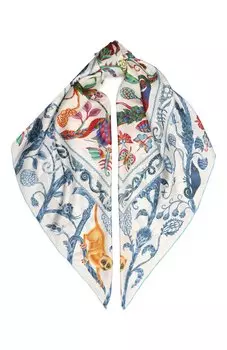 Шелковый платок Lemur KIRILL OVCHINNIKOV