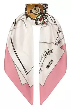 Шелковый платок Moschino