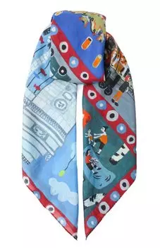 Шелковый платок Парк Горького Gourji
