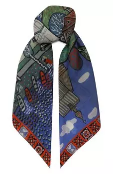 Шелковый платок Плес Gourji