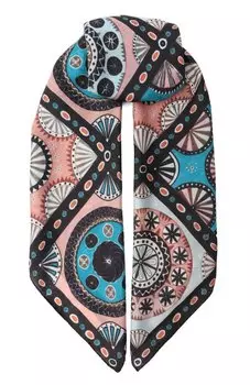 Шелковый платок Византийский орнамент Gourji