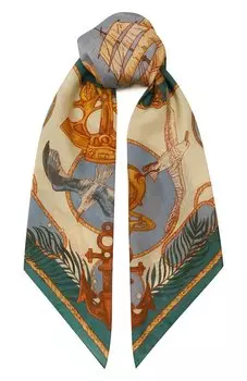 Шелковый платок Вокруг света Gourji