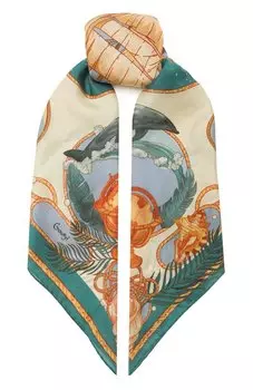 Шелковый платок Вокруг света Gourji