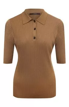 Шелковый пуловер-поло Windsor